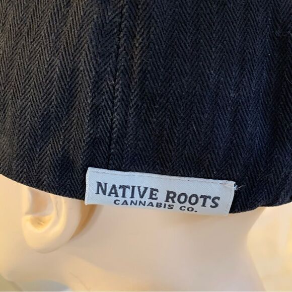 Colorado Dispensary Cannibis Hat ‘Native Roots’ Cap Black Hat OSFA Excellent - Picture 6 of 6
